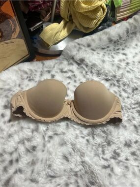 aerie Strapless Nude Bra with Light Padding